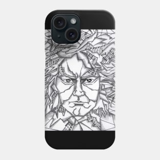 beethoven ink Phone Case