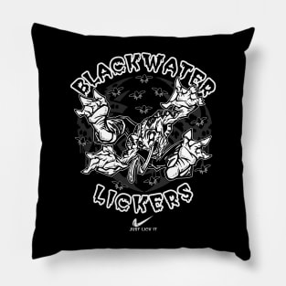 blackwater lickers Pillow