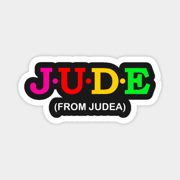 Jude - From Judea. Magnet by Koolstudio