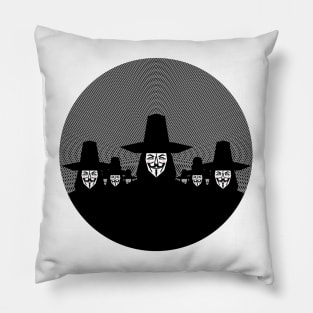 Million Mask March Pillow