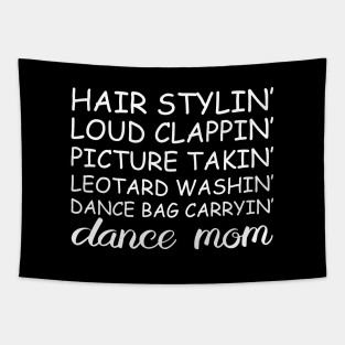 Dance Mom Funny Dancing Saying Mother's Day Cute Dance Lover Tapestry