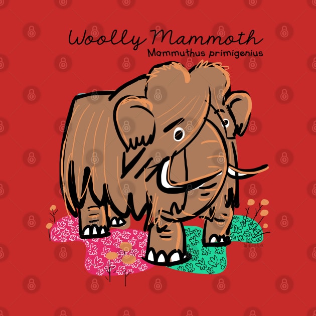 Woolly Mammoth by belettelepink