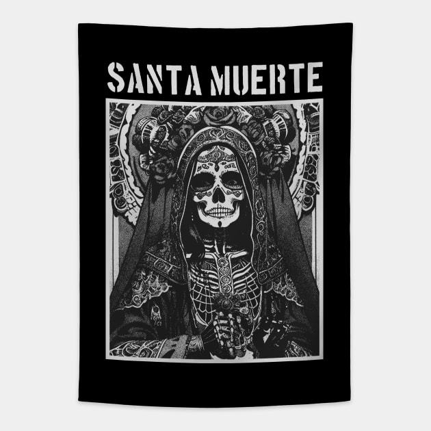 SANTA MUERTE Tapestry by metamorfatic