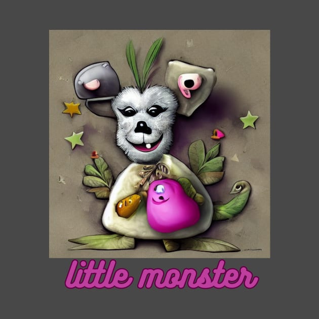 little monster by Skandynavia Cora