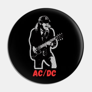 Acdc vintage Pin