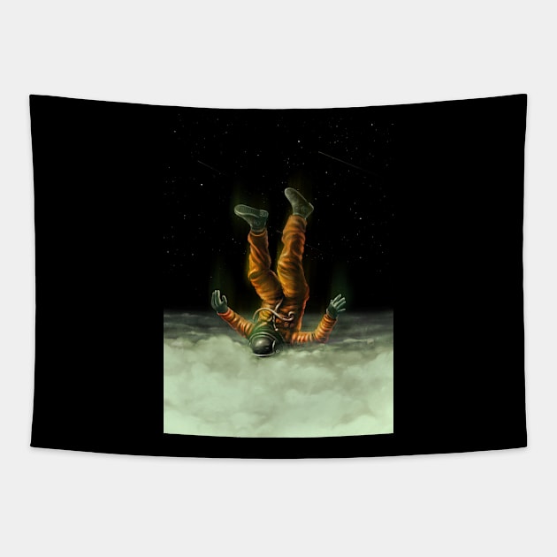 Shallow Clouds Tapestry by nicebleed