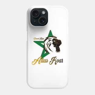 gold Atlas Lion King Morocco Pride Gift Soccer Morocan Phone Case