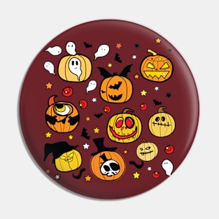 Halloween pumpkin lanterns Pin