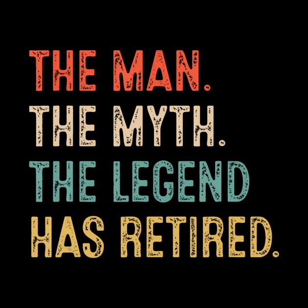 Retired 2022 The Myth Legend Has Retired Retirement by vulanstore