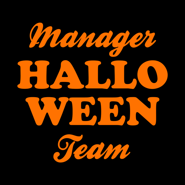 Manager Halloween Team by Buster Piper