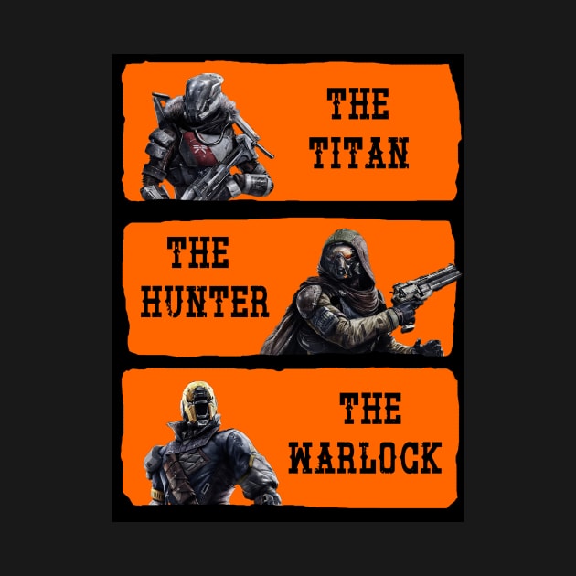 The Titan, The Hunter, And The Warlock by LCdude12