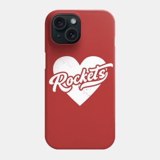 Vintage Rockets School Spirit // High School Football Mascot // Go Rockets Phone Case