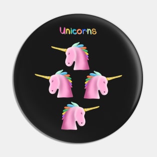Unicorns Pin