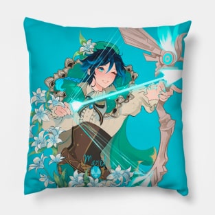 venti genshin impact Pillow