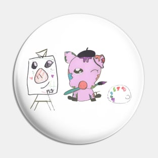 AriCorn88 Picasso Piggy Pin