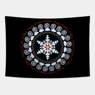 Solstice Mandala Tapestry