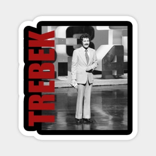 Alex Trebek - Retro Aesthetic Fan Art Magnet