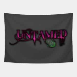 Untamed Logo Tapestry