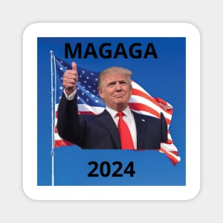 Donald J Trump - Magaga 1 Magnet