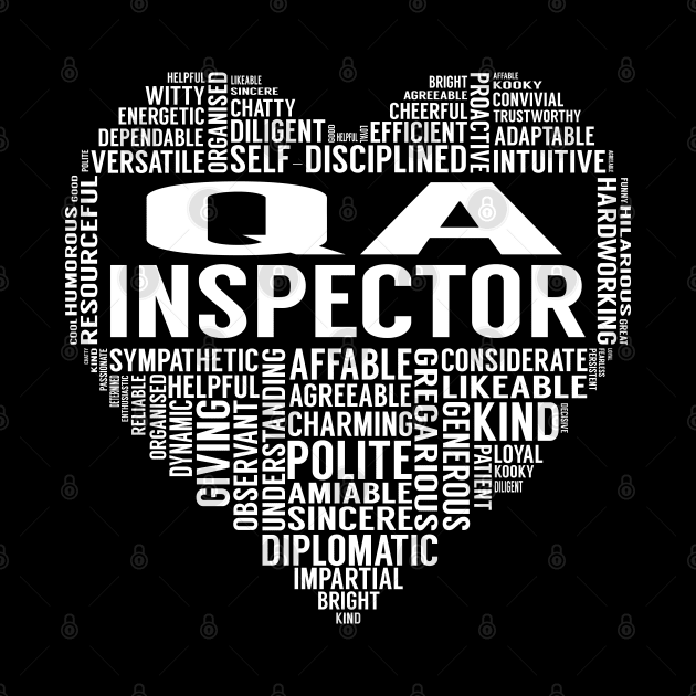 Qa Inspector Heart by LotusTee