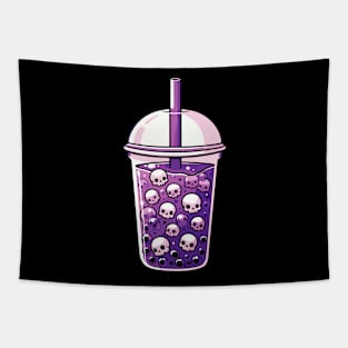 Skulls Tea Tapestry