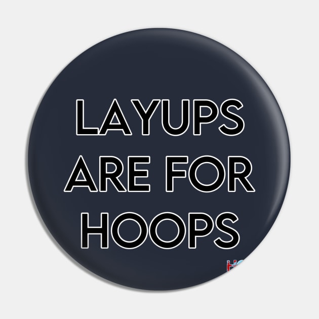 Layups are for Hoops : Hipster Golf Pin by Kitta’s Shop