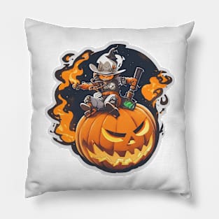 The Pupkin of Halloween Pillow