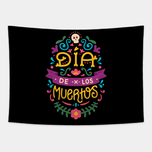 dia de los muertos Tapestry