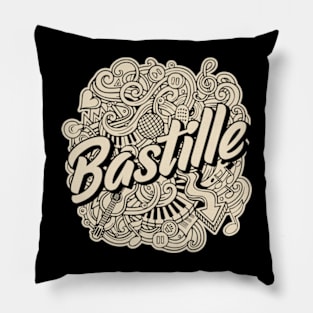 Bastille - Vintage Pillow