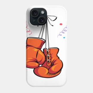 gloves boxing desigb for boxing day Phone Case