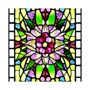 ART Stained Glass Window T-Shirt