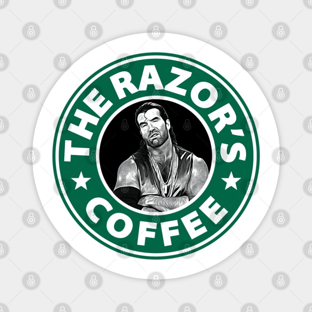 The Razor's Coffee Magnet by hitman514