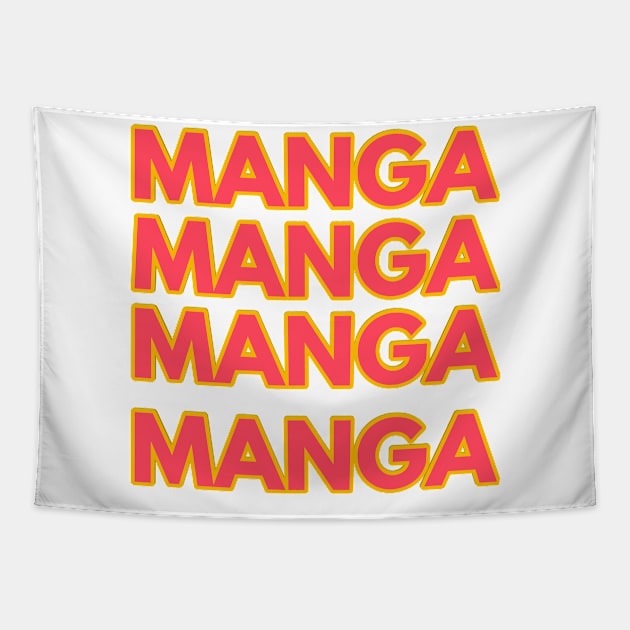 manga manga manga  manga life Tapestry by FromBerlinGift