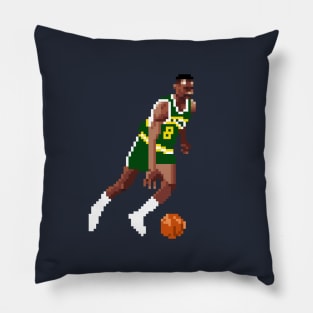 Eddie Johnson Pixel Dribble Pillow