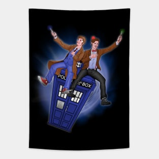 THE DOCTOR'S TIMEY-WIMEY ADVENTURE Tapestry