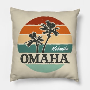 Omaha Nebraska Pillow