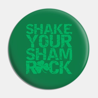 St Patricks Day Sham Rock Pin