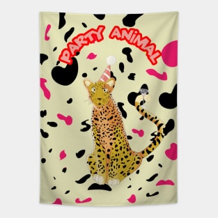 Party Animal - Birthday Party Card Tapestry