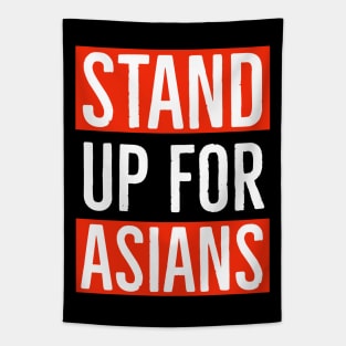 Stand Up For Asians Tapestry