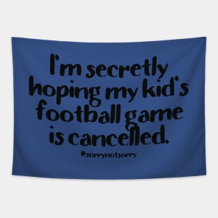 Football Cancelled Tapestry