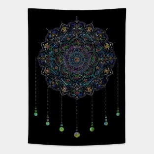 Labradorite Mandala Tapestry