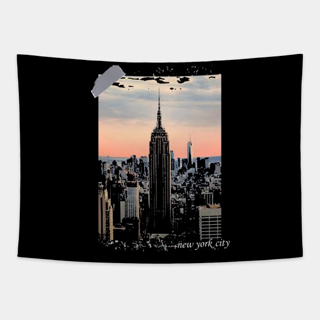 New york city Tapestry by jj