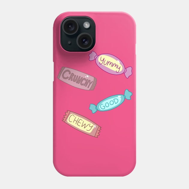 Candy Pieces Phone Case by saradaboru