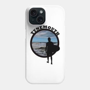 Tynemouth Surfer Male Phone Case