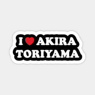 I Heart Akira Toriyama Magnet