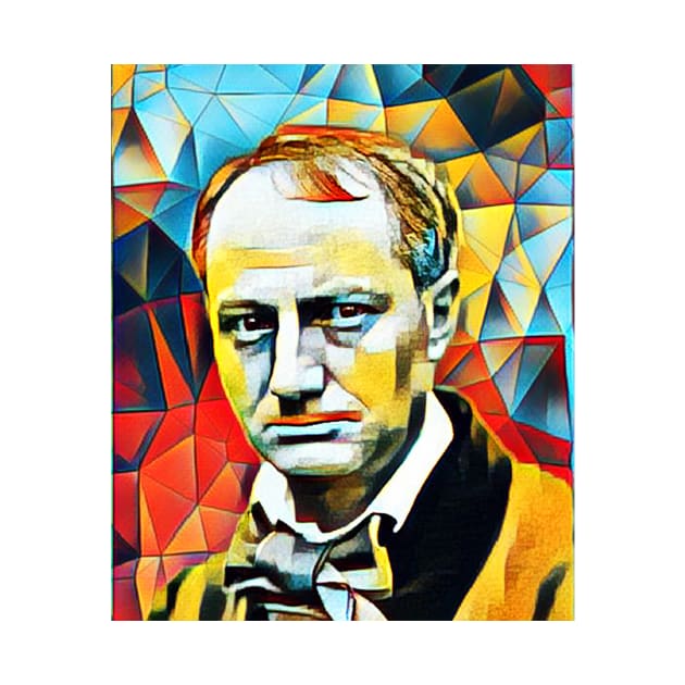 Charles Baudelaire Portrait | Charles Baudelaire Artwork 2 by JustLit