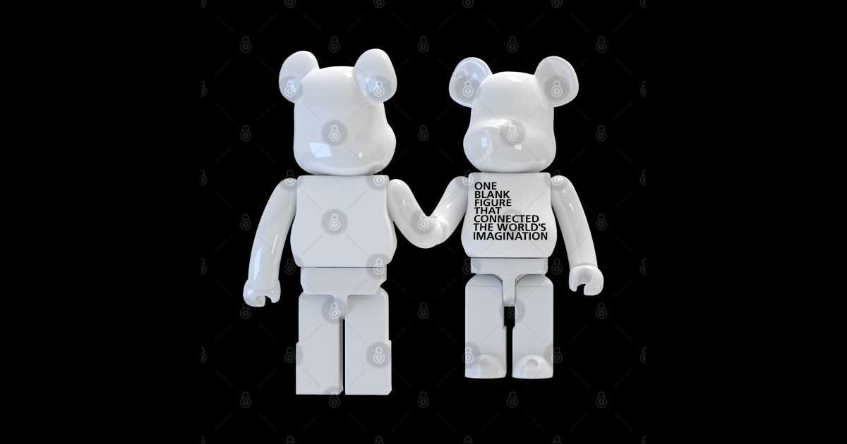 BEARBRICK Shake hand - Bearbrick Shake Hand - Posters and Art Prints