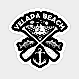 Yelapa Beach, Mexico, Boat Paddle Magnet