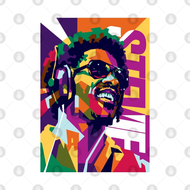 Stevie Wonder WPAP by RJWLTG