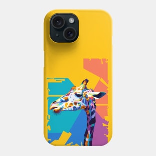 Animals Giraffe Wpap Art Phone Case